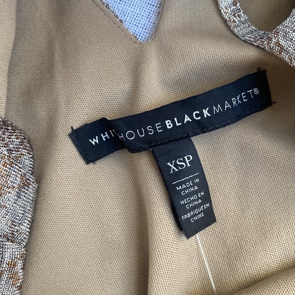 White House Black Market NWT snake skin print mini dress. - Picture 8 of 13